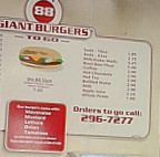 88 Giant Burgers To Go