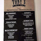 Tonys Pub N Subs