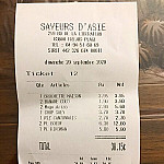 Saveurs D'asie