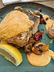 Poissons Crustacés Terrasse Vue Océan Le Lieu Anglet