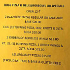 Bub's Pizza Deli