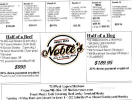 Nobles Town Country Meats