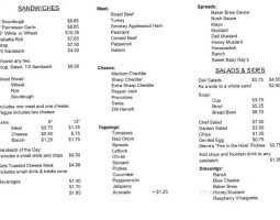 Charley's Deli Ice Cream