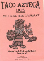 Taco Azteca Dos