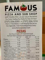 Famous Pizza Sub Shop