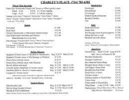 Charley's Place