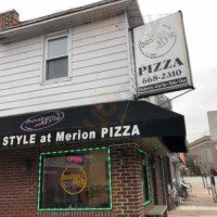 Boston Style At Merion Pizza