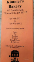 Kimmel's Bakery