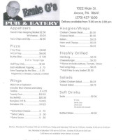 Ernie G's Pub And Eatery