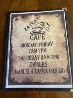 Zayra’s Cafe