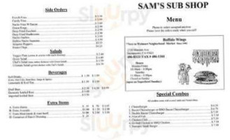 Sam's Sub Shop