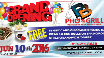 Pb Pho Grill