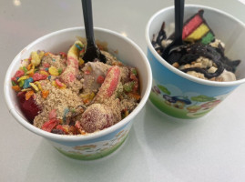 Blueberry Frozen Yogurt Acai Bowl Bubble Tea Smoothie