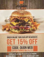Dijon Burger