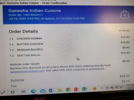 Ganesha Indian Cuisine