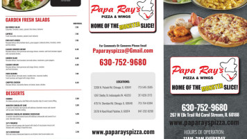 Papa Ray's Pizza Wings