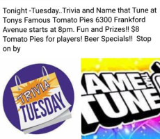 Tony's Famous Tomato Pie