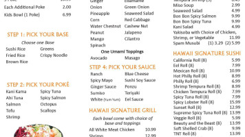 Hawaii Grill Sushi