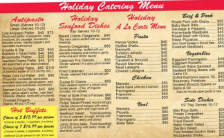 Bella Italia Pork Store Catering Of Jackson