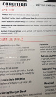 Coalition Steak And Seafood