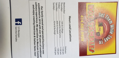 Get Them While They're Hot Tamales