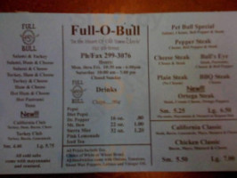 Full O' Bull Sandwich Shop