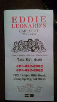 Eddie Leonard's Carry Out