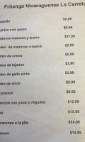 Fritanga Nicaraguense La Carreta