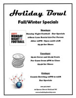 Holiday Bowl Cafe